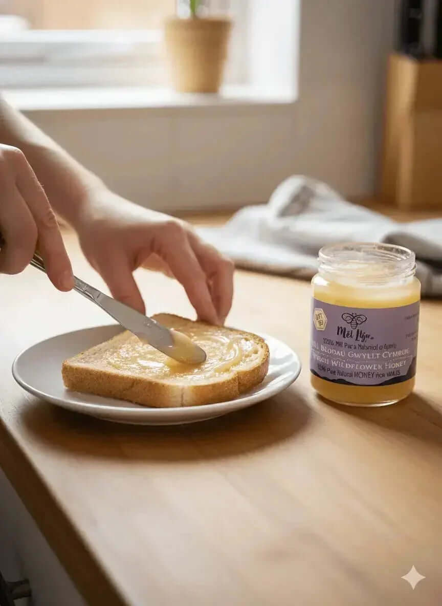 340g Soft Set Welsh Honey – Mêl Llŷn - Mêl Llŷn