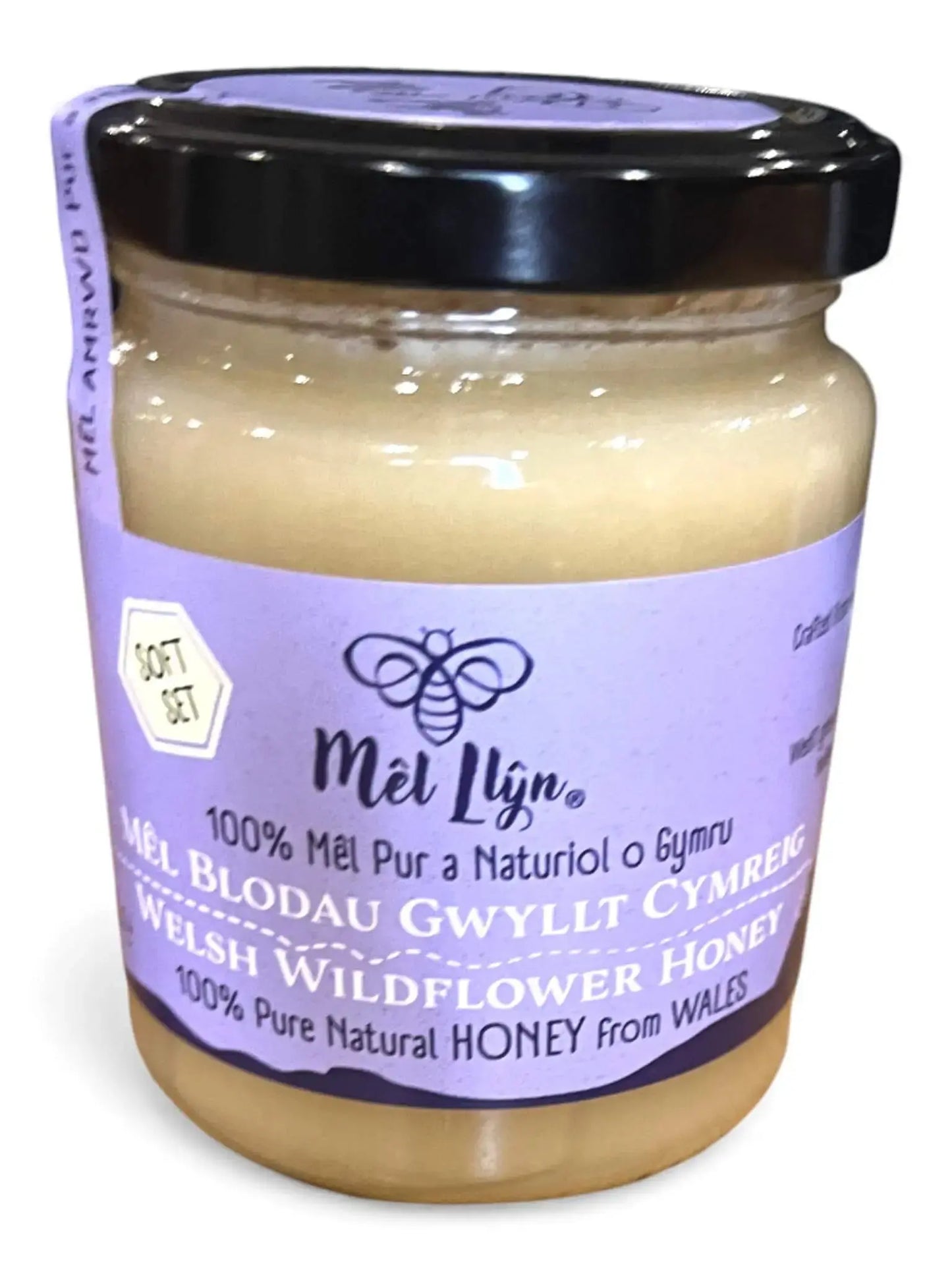 340g Soft Set Welsh Honey – Mêl Llŷn