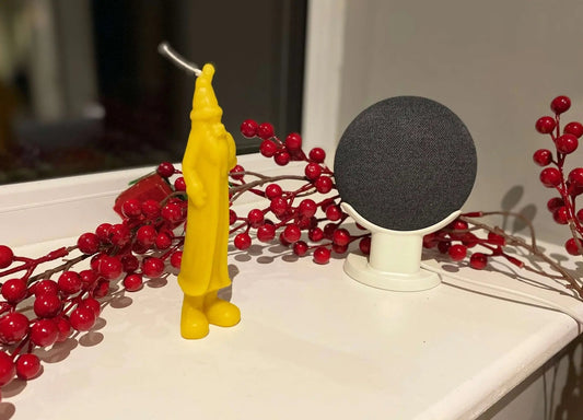 “Hud y Gaeaf” – Wizard Pillar Candle - Mêl Llŷn