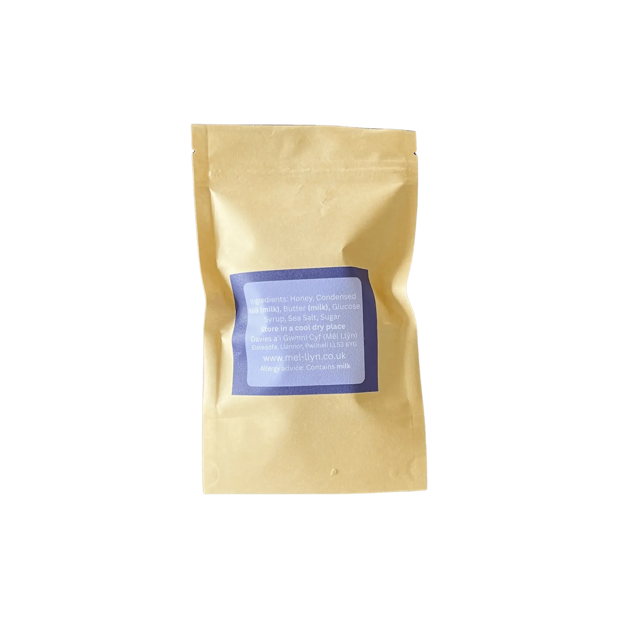 100g Welsh Honey Fudge - Sweet Treat from Wales - Mêl Llŷn