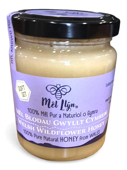 227g Soft Set Welsh Honey – Mêl Llŷn