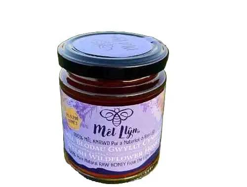 Mêl Llŷn - 227g Welsh Raw Seasonal Wildflower Honey (Autumn) - Limited Edition - Mêl Llŷn