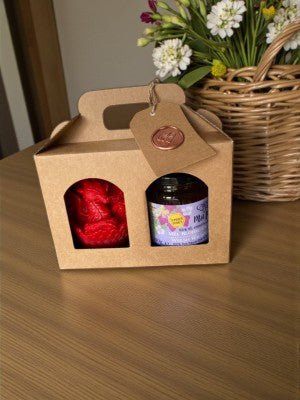 Red Dragon & 340g Summer Honey Gift Box - Mêl Llŷn